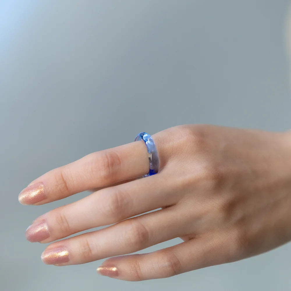 order ring / クリアブルー